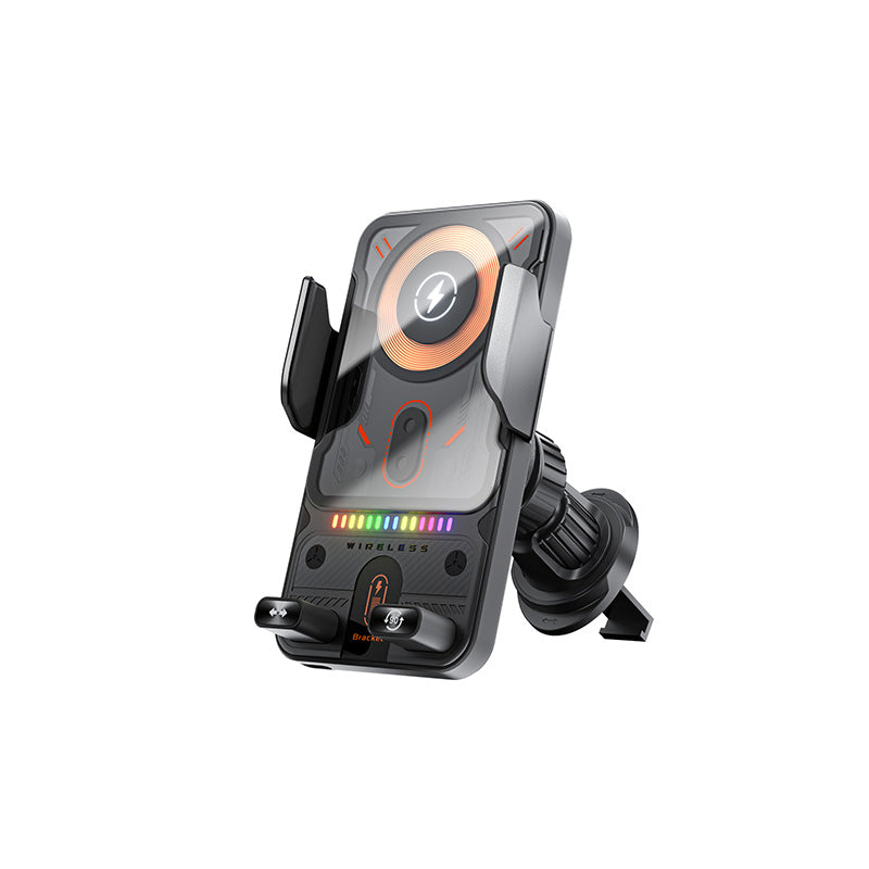 🔥HOT SALE 50% OFF🎁⚡Over 50,000 sold! 📱Smart 2-in-1 Car Rotating Mobile Phone Holder & Wireless Charger⚡