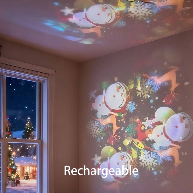 🥳2026 HOT SALE🥳💞50K+ SOLD!💥👵🌈 Dynamic Rotating LED Light Projector – Calm & relaxation for your home. Gentle moving lights ease restless nights. Perfect for bedroom or living room. 🌙✨